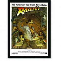 Quadro Poster Cinema Filme Raiders