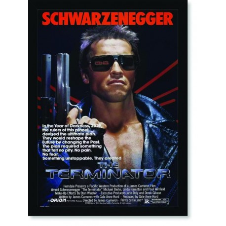 Quadro Poster Cinema Filme The Terminator