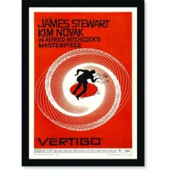 Quadro Poster Cinema Filme Vertigo
