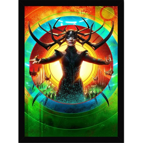 Quadro Poster Herois Thor 5743