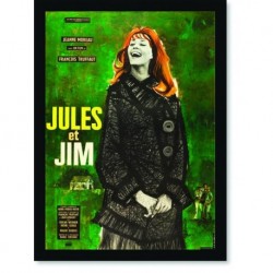 Quadro Poster Cinema Filme Jules et Jim