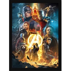 Quadro Poster Herois Vingadores 5758