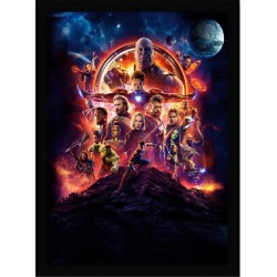 Quadro Poster Herois Vingadores 5783