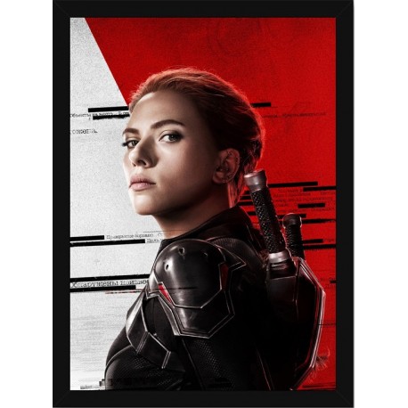 Quadro Poster Herois Viuva Negra 5789