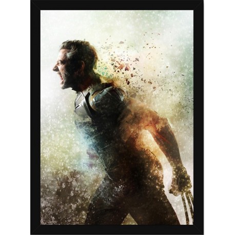 Quadro Poster Herois Wolverine 5798