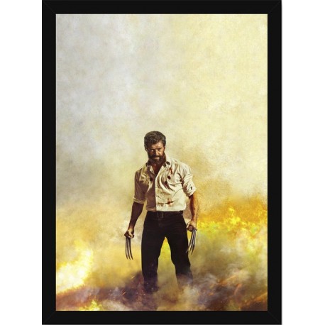 Quadro Poster Herois Wolverine 5803