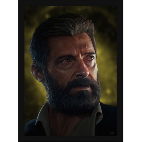 Quadro Poster Herois Wolverine 5804