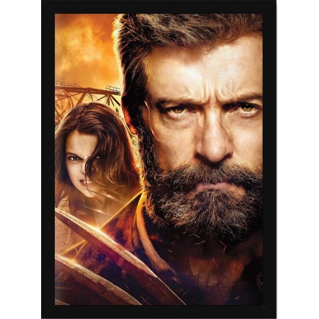 Quadro Poster Herois Wolverine 5805