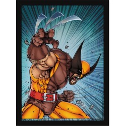 Quadro Poster Herois Wolverine 5806