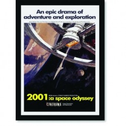 Quadro Poster Cinema Filme 2001 A Space Odyssey 1