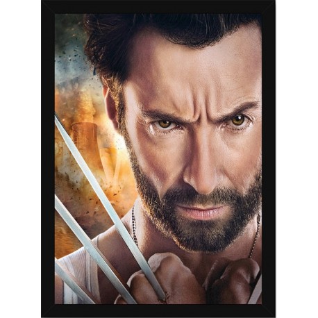 Quadro Poster Herois Wolverine 5810