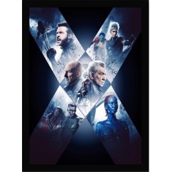 Quadro Poster Herois Xmen 5817