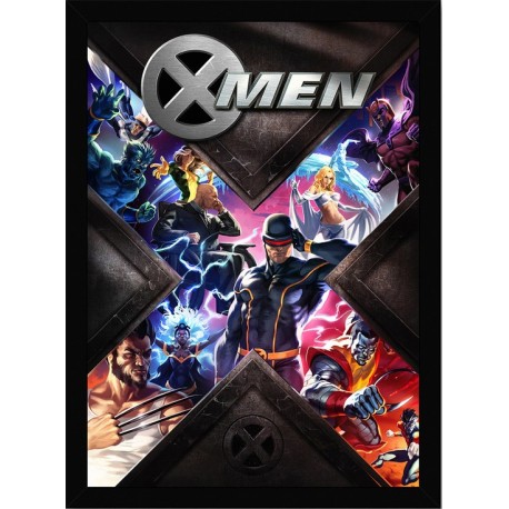 Quadro Poster Herois Xmen 5819
