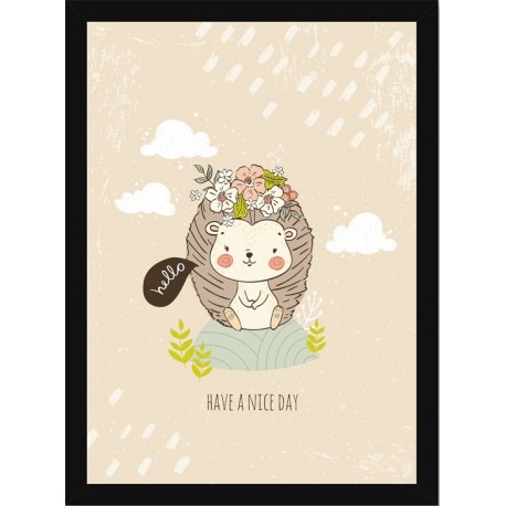 Quadro Poster Bichinhos Infantis 5846