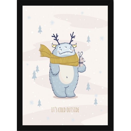 Quadro Poster Bichinhos Infantis 5847