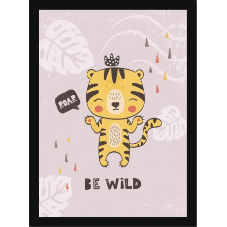 Quadro Poster Bichinhos Infantis 5849
