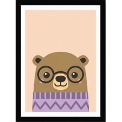 Quadro Poster Bichinhos Infantis 5857