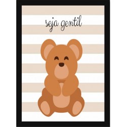 Quadro Poster Bichinhos Infantis 5861