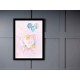 Quadro Poster Art Digital Infantil 5874