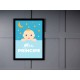Quadro Poster Art Digital Infantil 5884