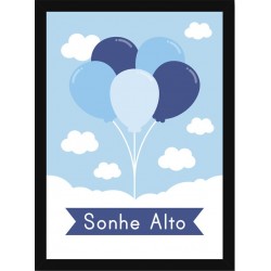 Quadro Poster Art Digital Infantil 5900