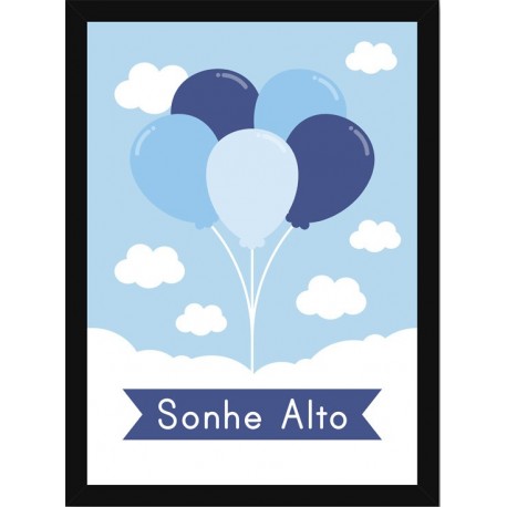Quadro Poster Art Digital Infantil 5900