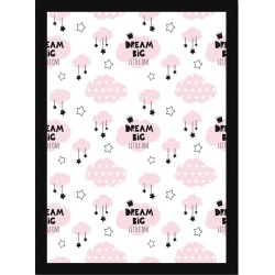 Quadro Poster Art Digital Mosaico Infantil 5909