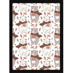 Quadro Poster Art Digital Mosaico Infantil 5912