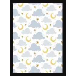 Quadro Poster Art Digital Mosaico Infantil 5915