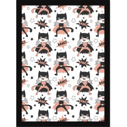 Quadro Poster Art Digital Mosaico Infantil 5916
