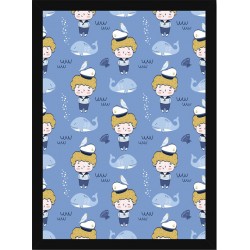 Quadro Poster Art Digital Mosaico Infantil 5919