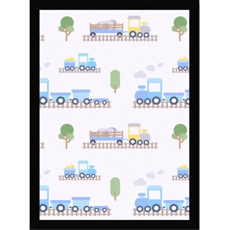 Quadro Poster Art Digital Mosaico Infantil 5949