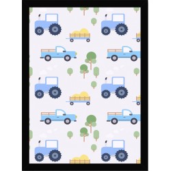Quadro Poster Art Digital Mosaico Infantil 5954