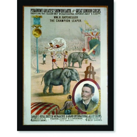 Quadro Poster Cinema Great London Circus