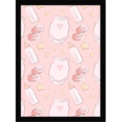 Quadro Poster Art Digital Mosaico Infantil 5973