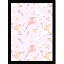 Quadro Poster Art Digital Mosaico Infantil 5979