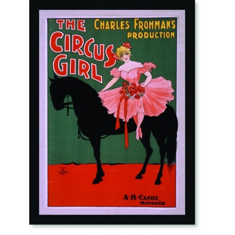 Quadro Poster Cinema The Circus Girl