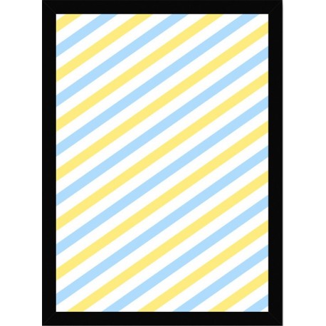 Quadro Poster Art Digital Mosaico Infantil 6001