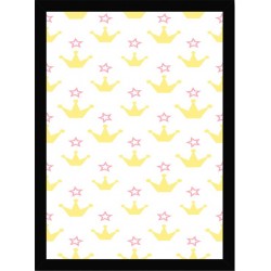 Quadro Poster Art Digital Mosaico Infantil 6002