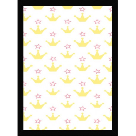 Quadro Poster Art Digital Mosaico Infantil 6002
