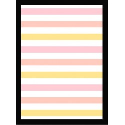 Quadro Poster Art Digital Mosaico Infantil 6003