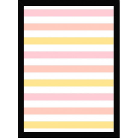 Quadro Poster Art Digital Mosaico Infantil 6003