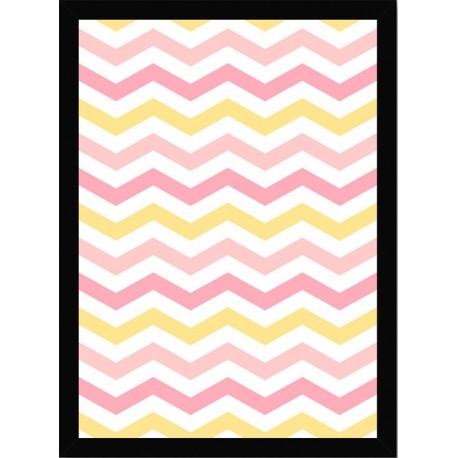 Quadro Poster Art Digital Mosaico Infantil 6004