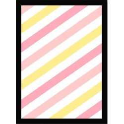 Quadro Poster Art Digital Mosaico Infantil 6006