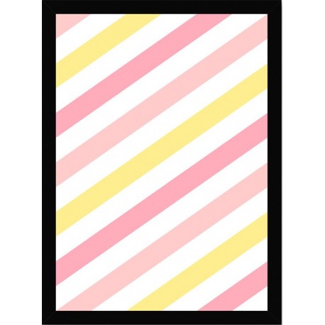 Quadro Poster Art Digital Mosaico Infantil 6006
