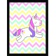 Quadro Poster Infantil Unicornio 6019