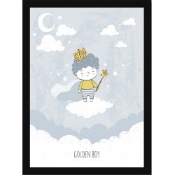 Quadro Poster Infantil Principe 6021