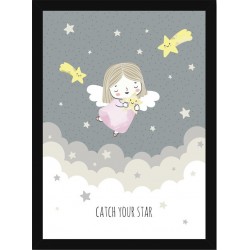 Quadro Poster Infantil Anjinha 6023