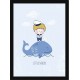 Quadro Poster Infantil Pequeno Marinheiro 6024