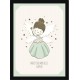 Quadro Poster Infantil Princesa 6026